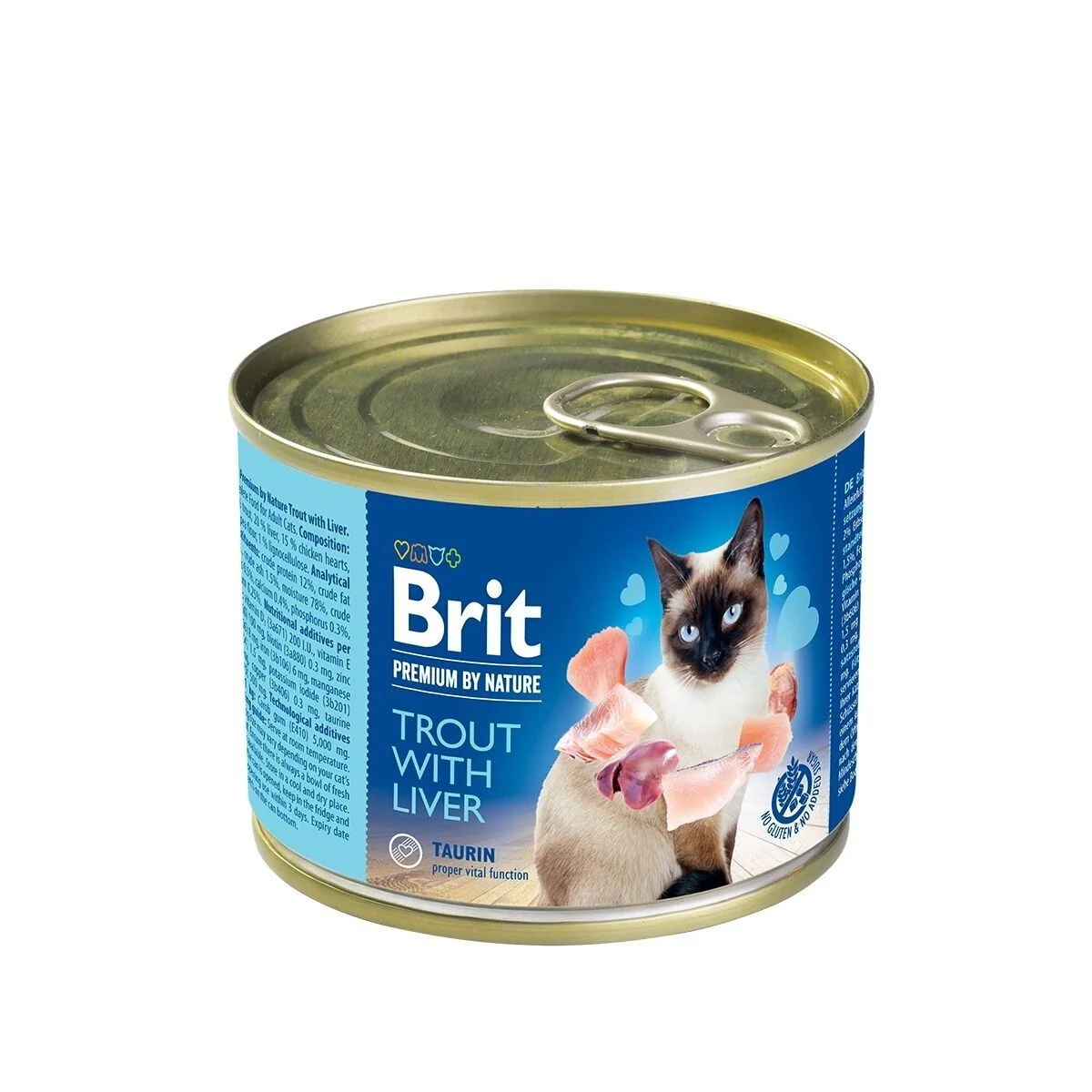 Brit Premium by Nature Cat Taimen & Maksa 200 g