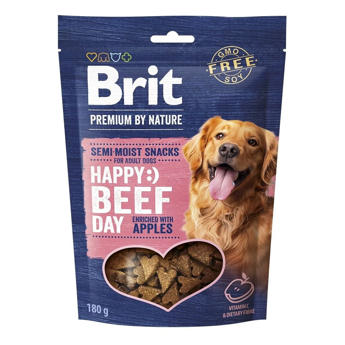Brit Premium by Nature Koiranherkut Nauta & Omenat 180 g
