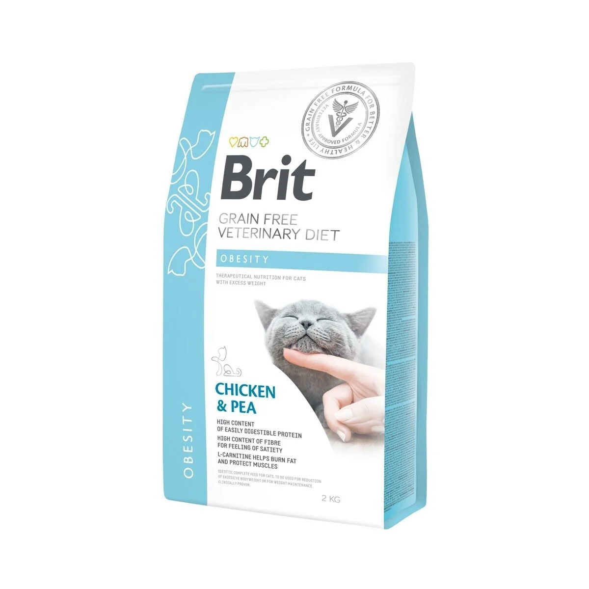 Brit Veterinary Diet Cat Obesity Grain Free
