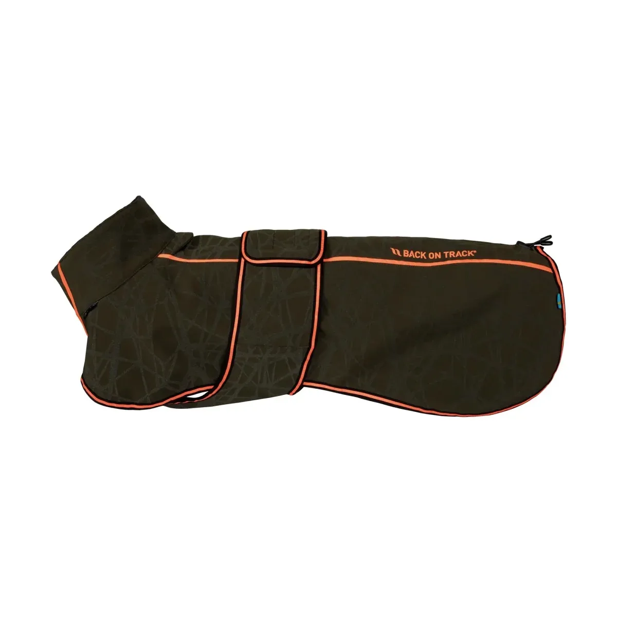 Buddy 2.0 Softshell takki pitkäselkäiselle koiralle, oliivinvihreä