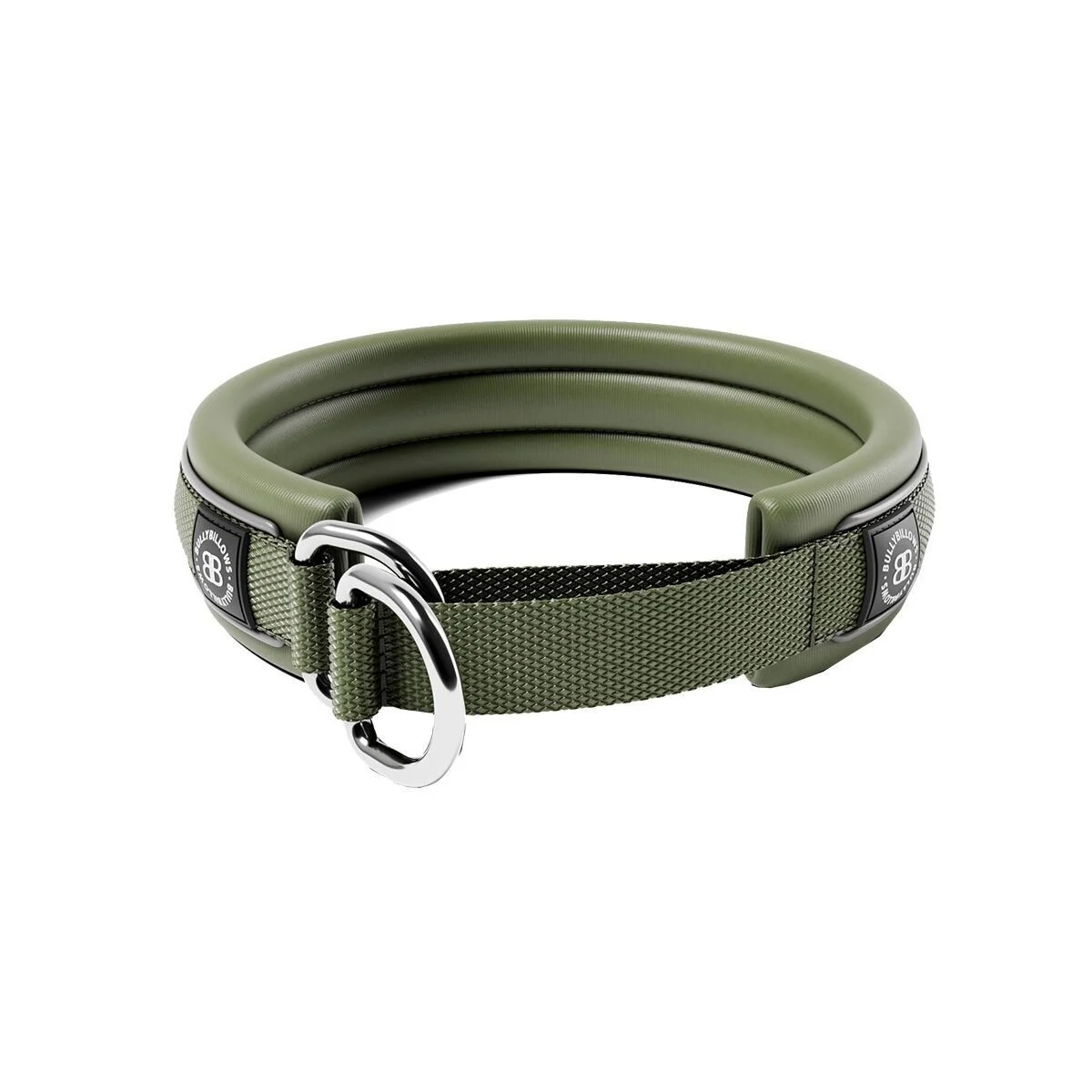 BullyBillows puolikiristävä panta pehmustettu 3 cm, khaki