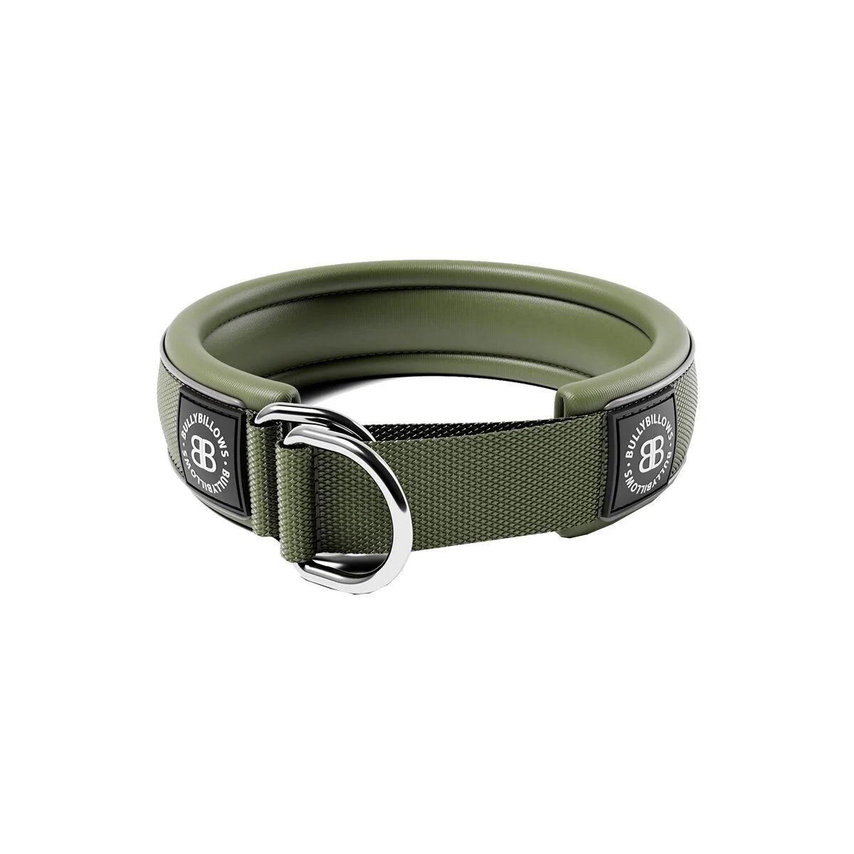 BullyBillows puolikiristävä panta pehmustettu 4 cm, khaki