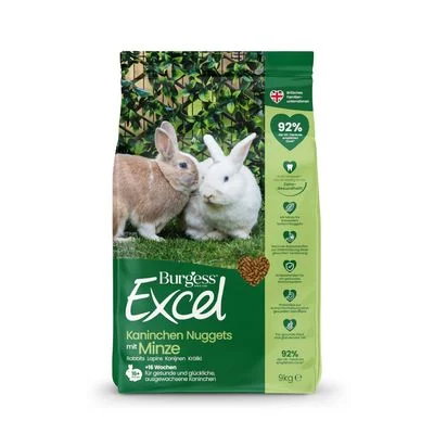 Burgess Excel Adult Rabbit Nuggets minttu 1,75 kg