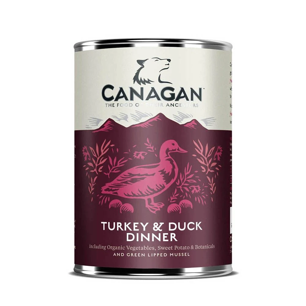 Canagan Dinner kalkkuna-ankka, 400g