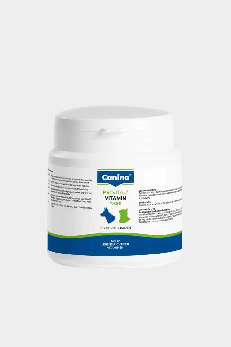 Canina Petvital monivitamiinivalmiste 100g/ n.50 tablettia