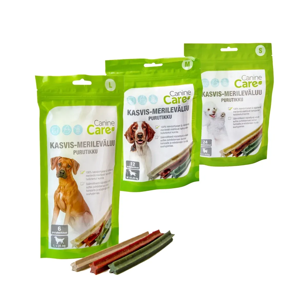 CanineCare Kasvis Merileväluu – Purutikku