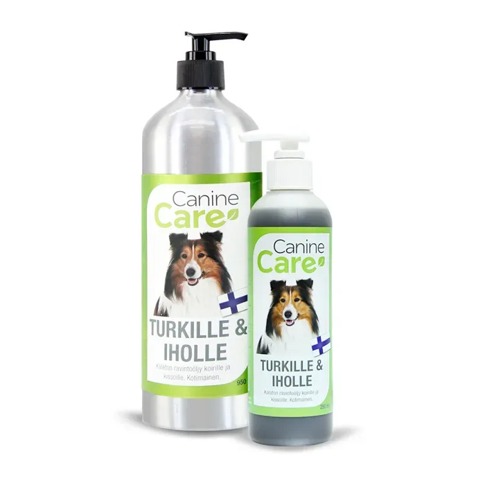 CanineCare Ravintoöljy – Turkille & Iholle