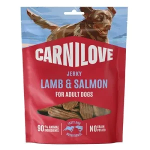Carnilove Dog Jerky Snack karitsa & lohi (100 g)