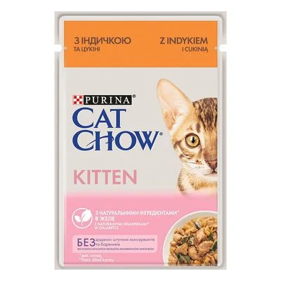Cat Chow Kitten 26 x 85 g kalkkuna