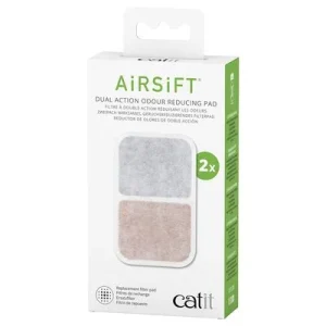 Catit Airsift Dual Action Hajua vähentävä tyyny 2 kpl