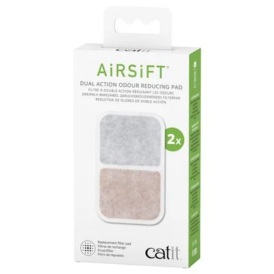 Catit Airsift Dual Action Hajua vähentävä tyyny 2 kpl