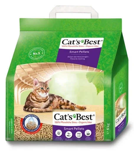 Cat’s Best Smart Pellet kissanhiekka 5kg/10L paakkuuntuva