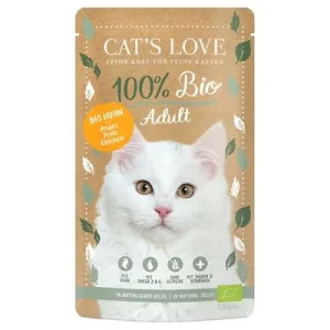 Cat's Love Luomu -säästöpakkaus 12 x 100 g luomukana