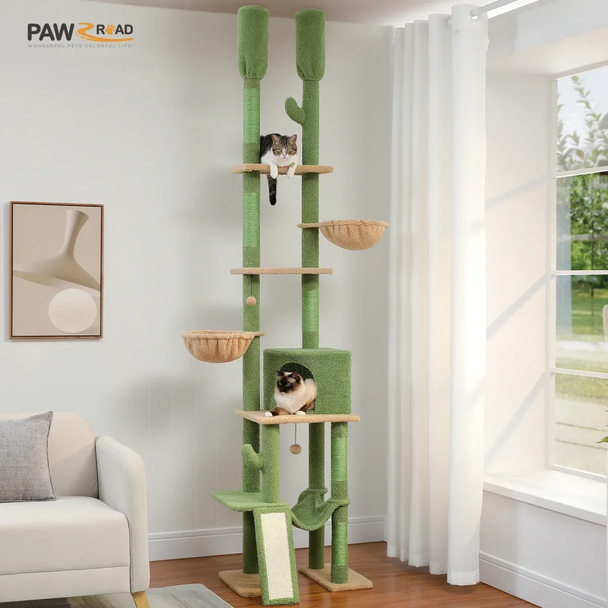 Catus-Raapimispuu ja design – xl – cactiperch