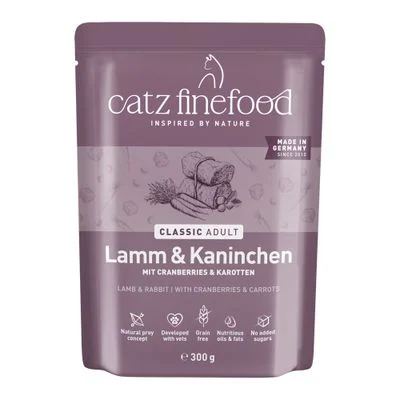 catz finefood 6 x 300 g karitsa & kani