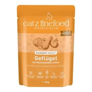 Catz Finefood Pouch -säästöpakkaus: 16 x 85 g siipikarja