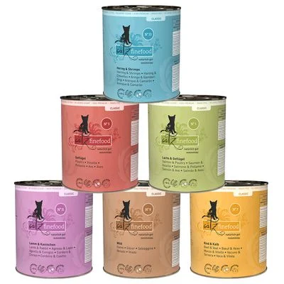 Catz Finefood -säästöpakkaus: 12 x 800 g lajitelma