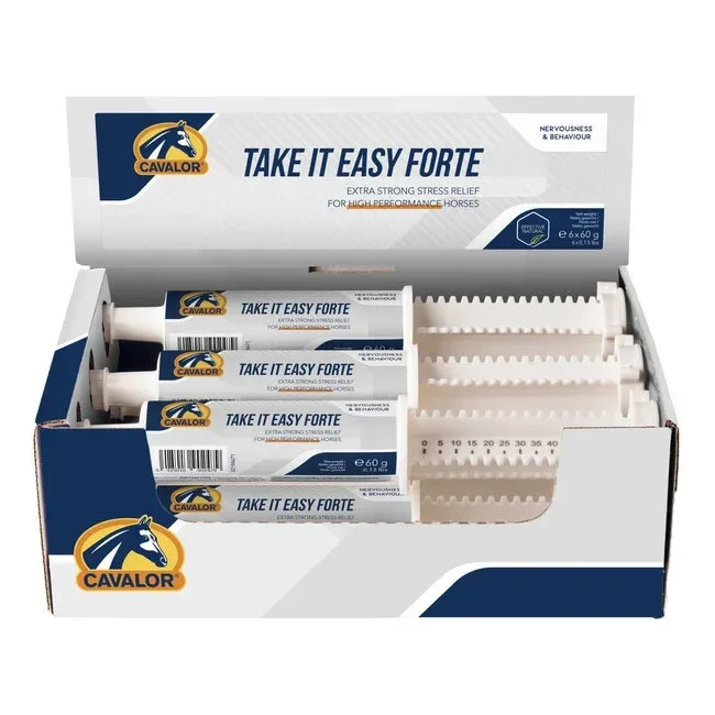 Cavalor Take It Easy Forte 6X60g
