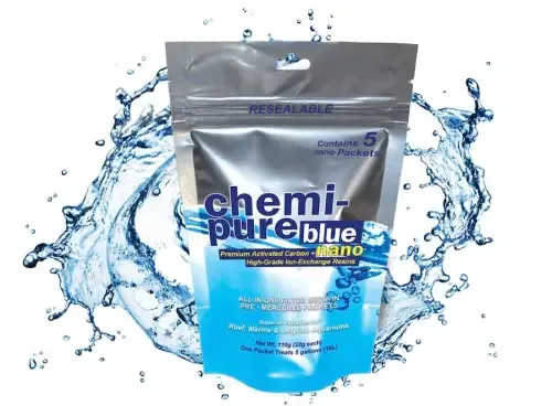 Chemi Pure Blue Nano – filtration media (5 sacks x 22g)
