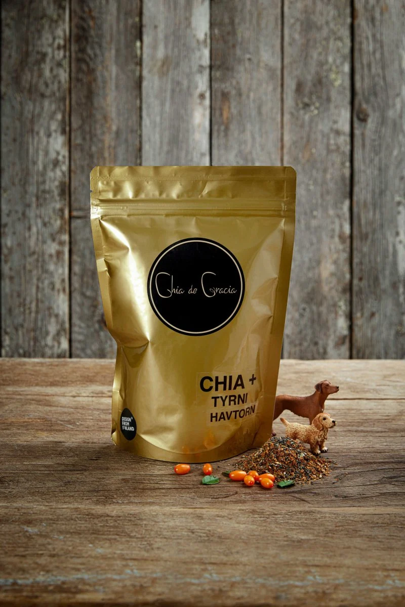 Chia + Tyrni 300 g koirille - Image 2