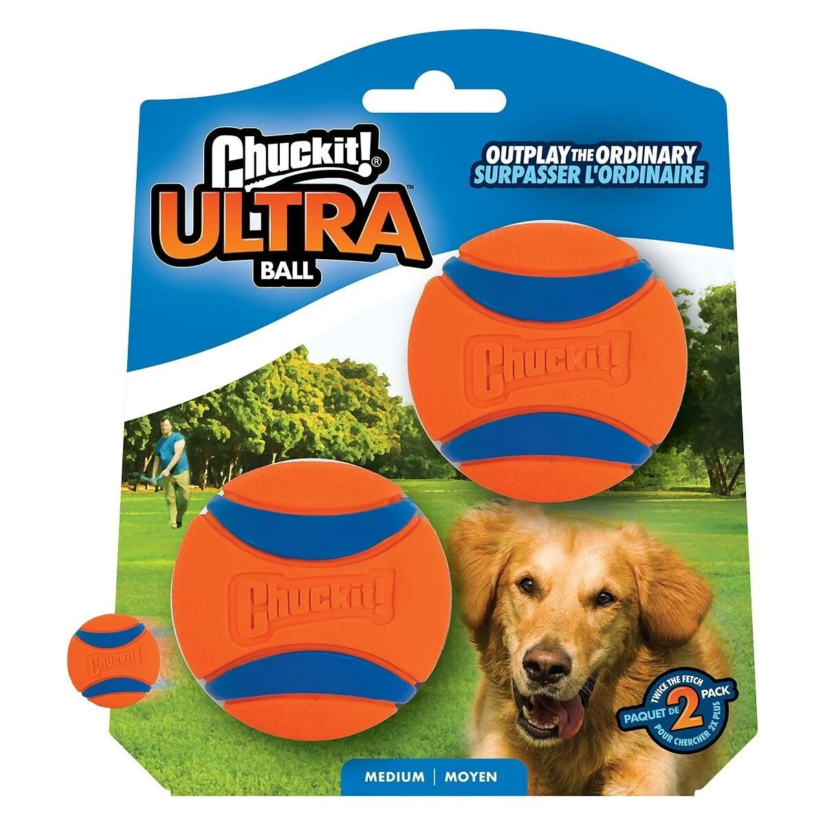 Chuckit Ultra Ball 2 kpl