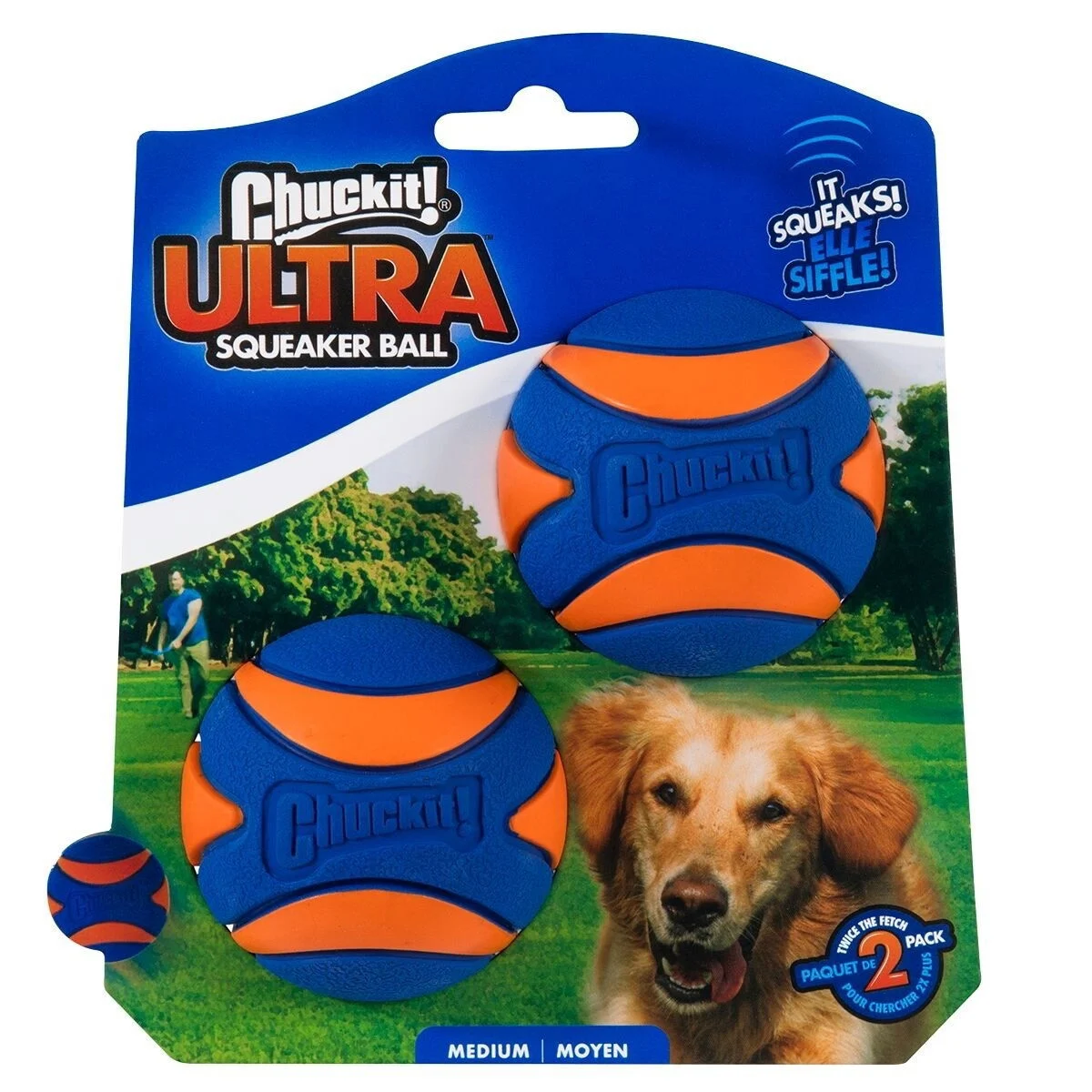 Chuckit Ultra Vinkupallo, 2 kpl