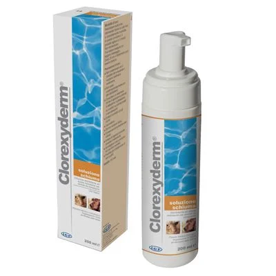 Clorexyderm Foam - Liquid Solution turkki & ihonhoito 200 ml