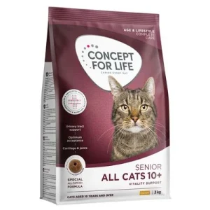 Concept for Life All Cats 10+ UUSI: 3 kg