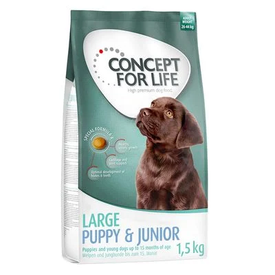 Concept for Life Large Puppy & Junior 1,5 kg