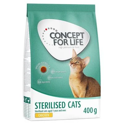 Concept for Life Sterilised Cats kana 400 g