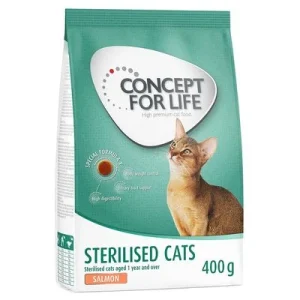 Concept for Life Sterilised Cats lohi 400 g