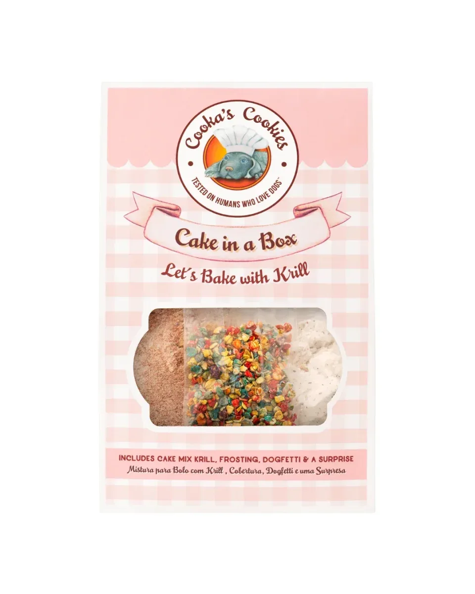 Cooka’s Cookies Cake in a Box – Koiran Kakkumix, Kana tai Krilli