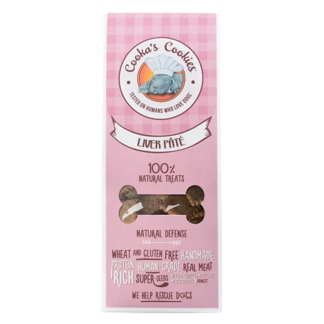 Cooka’s Cookies Liver Paté – Maksapateekeksit 100g