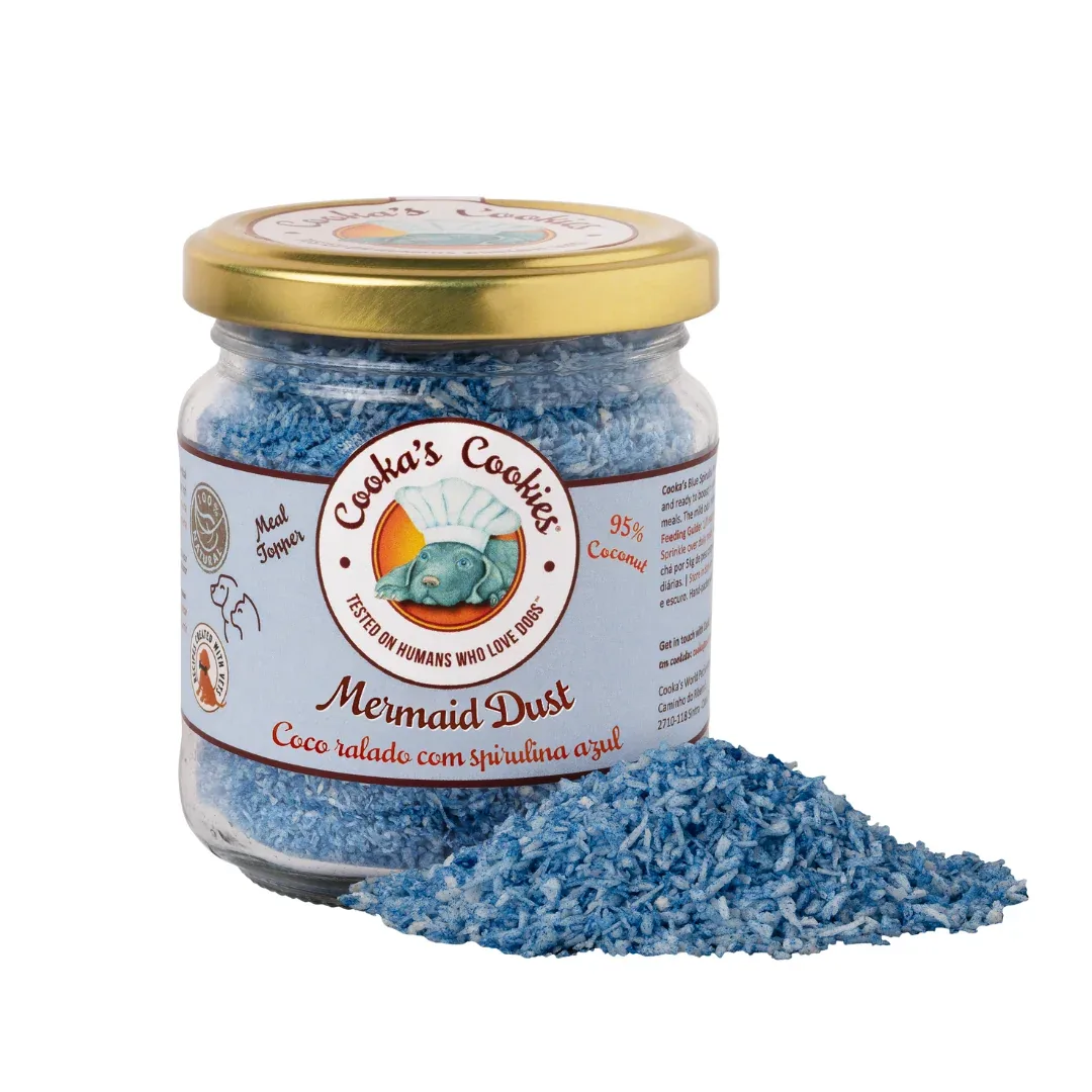 Cooka’s Cookies Mermaid Dust – Kookos & Spirulinajauhe 65g