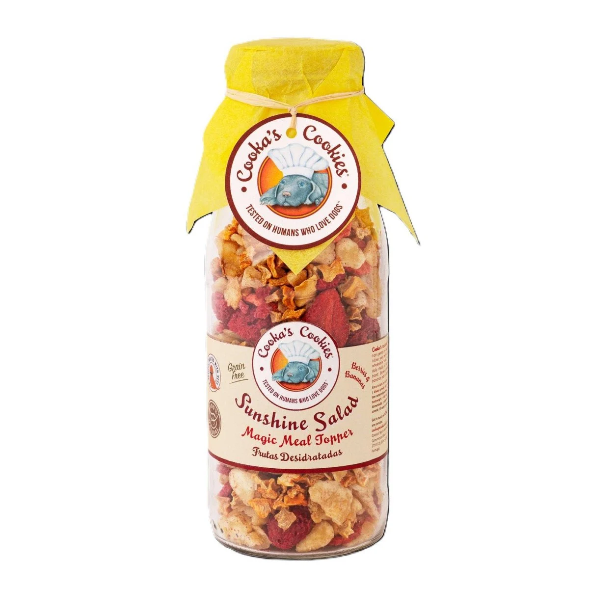 Cooka’s Cookies Sunshine Salad – Ilmakuivattu Hedelmäsekoitus 180g - Image 2
