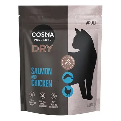 Cosma kuivaruoka lohi&kana 400g