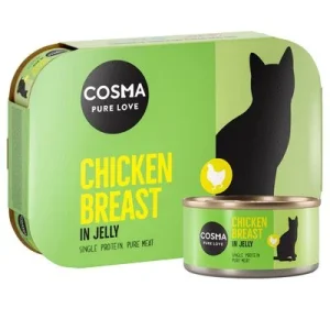 Cosma Original hyytelössä -säästöpakkaus 24 x 170 g kana