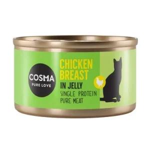 Cosma Original hyytelössä -säästöpakkaus 24 x 85 g kana