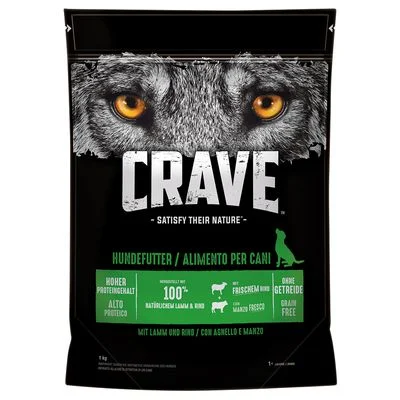Crave Adult Dog Lamb & Beef 1 kg