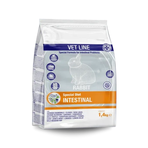 Cunipic Vetline tukiruoka kanin suolisto-ongelmiin, 1,4kg
