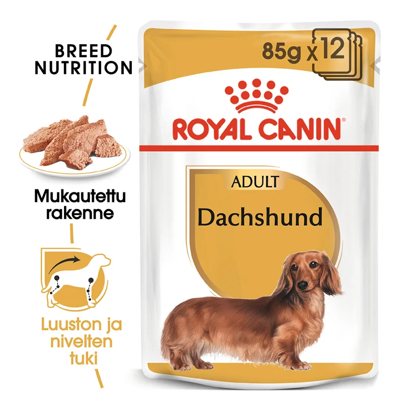 Dachshund Adult Wet Pouch 12x85g