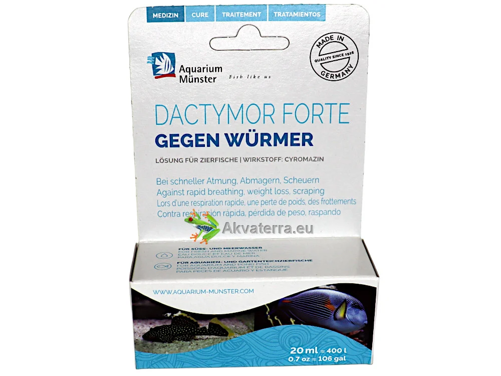 Dactymor Forte 20ml (Kidusmadot, heisimadot, ihomadot, makea + merivesi) - Image 2