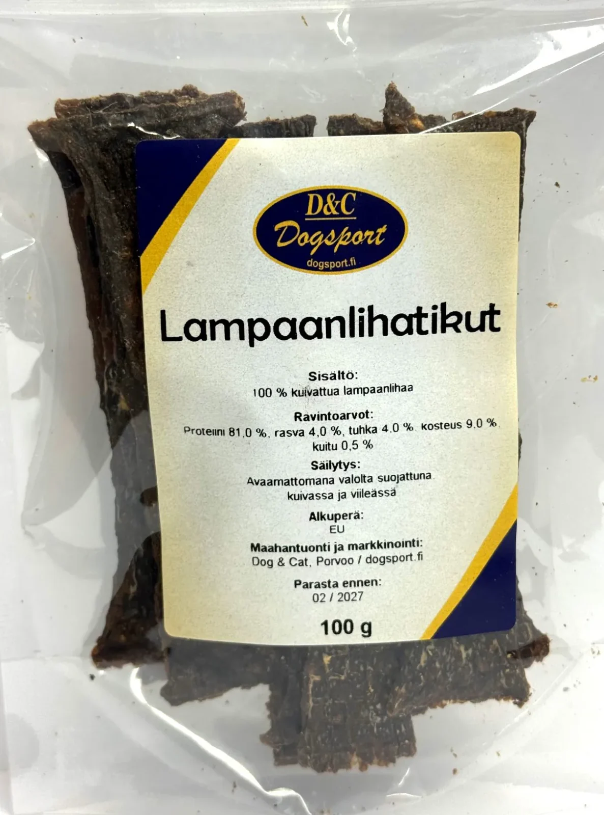 D&C Lampaanlihatikut 100g