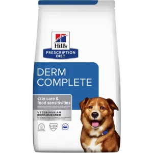 Derm Complete el盲inl盲盲k盲riruoka koiralle 12kg