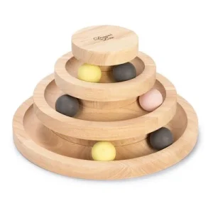 Designed by Lotte Mia puinen leikkitorni kissoille 1 kpl