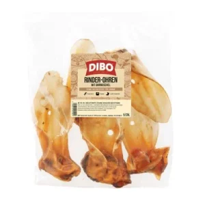 DIBO -naudan korvat rustoineen 350 g