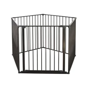 DogSpace Max Multi pentuaitaus portilla k. 70,5 cm, musta