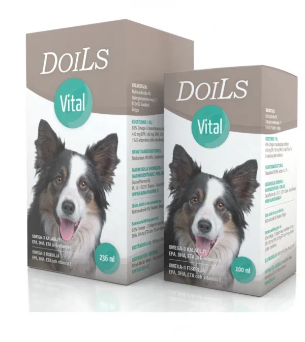 Doils Vital – Puhdistettu syvänmeren kalaöljy 100 ml