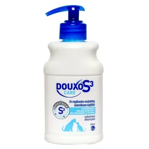 Douxo S3 Care Shampoo – Hellävarainen, kosteuttava ja hoitava shampoo 200 ml