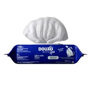 DOUXO Spa Skin & Fur Ultra-Safe Care Pyyhkeet 100 kappaletta